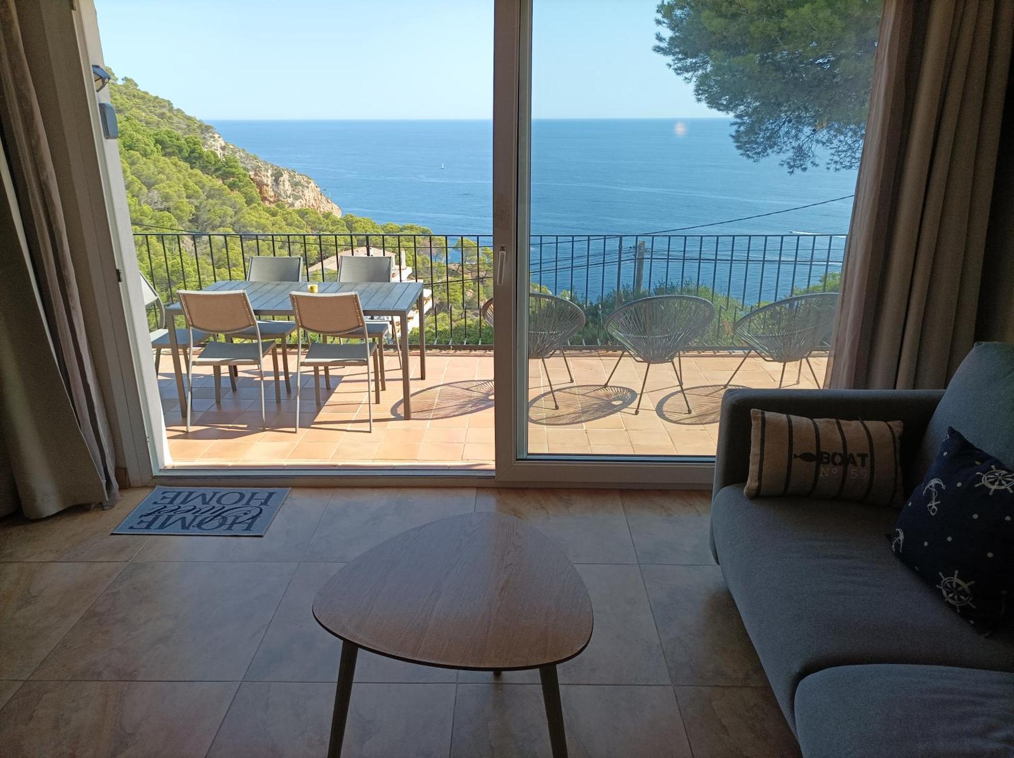 "La Terrasse De La Mer 1" -Climatisation-Wifi-Bbq -Piscine-Parking Begur Ngoại thất bức ảnh