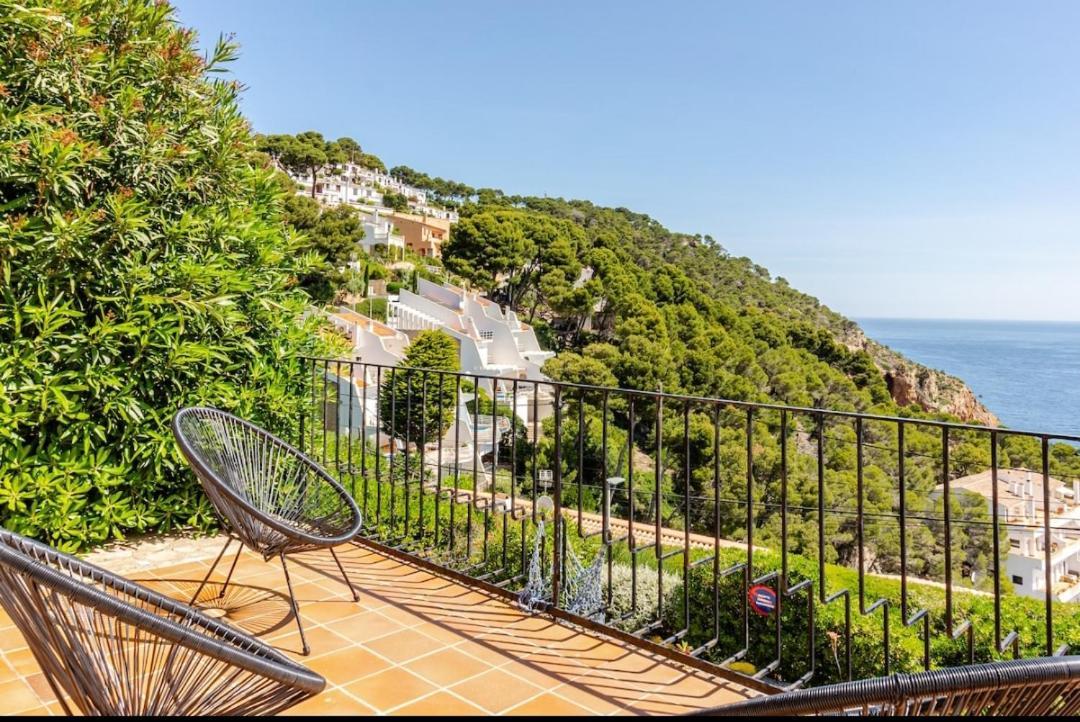 "La Terrasse De La Mer 1" -Climatisation-Wifi-Bbq -Piscine-Parking Begur Ngoại thất bức ảnh